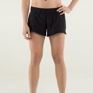 Lululemon In A Flash Shorts Black Tracker Size 8